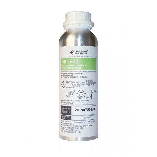 Flashforge Resin Cast Verde